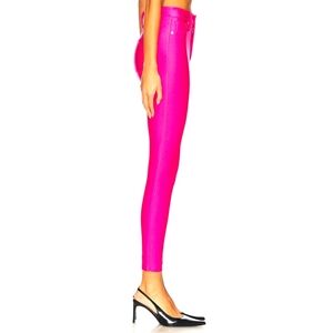 Good American Thick Compression Shine Neon Pink Pant